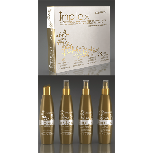 IMPLEX Hair Bond Regenerator System 4 x 200ml IP