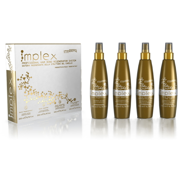 IMPLEX Hair Bond Regenerator System 4 x 200ml IP