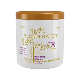 [BP-8V] Blonderator Blueberry Miracle Purple Hair Bleach Powder 500g in JAR Ref.1705070 IP